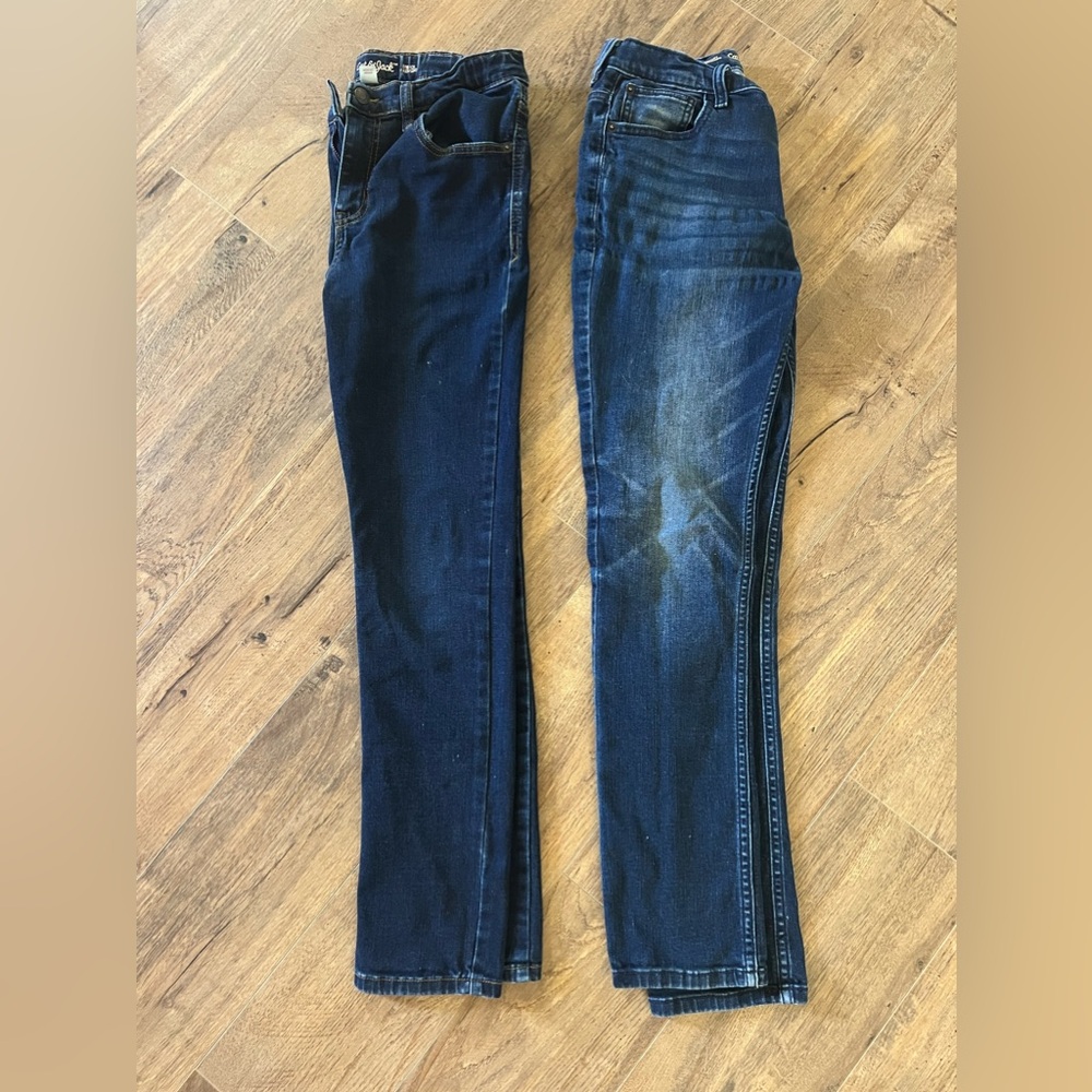 Cat & Jack boys size 16 jeans, 2 pair
